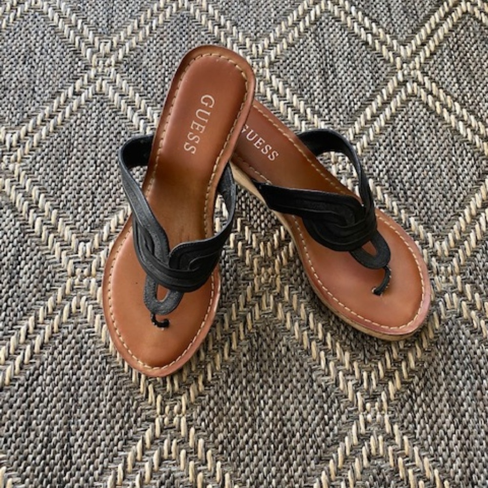 Guess Cork Wedge Sandal